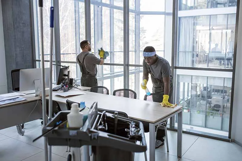 Cleaning Building